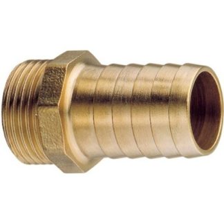 hosetail Brass 3/4" BSPM 3/4" hose