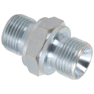 3/8 male / male steel Nipple