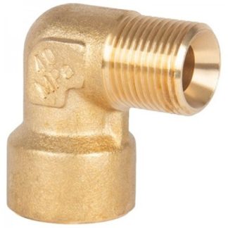 Elbow Brass 3/8" BSP M/F